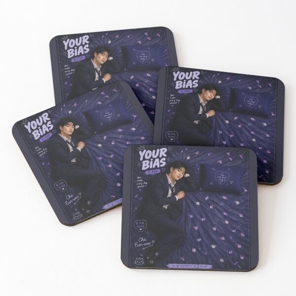 Item preview, Your Bias Is Waiting – Midnight K-Pop Duvet designed and sold by Boreal Apparel.