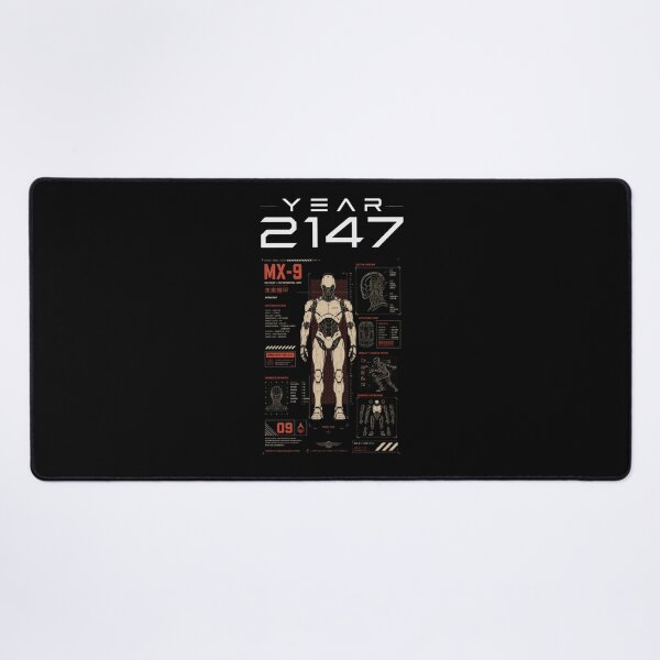 Item preview, Year 2147 Futuristic Cyberpunk Sci-Fi Streetwear designed and sold by TEEJAMBOREE.