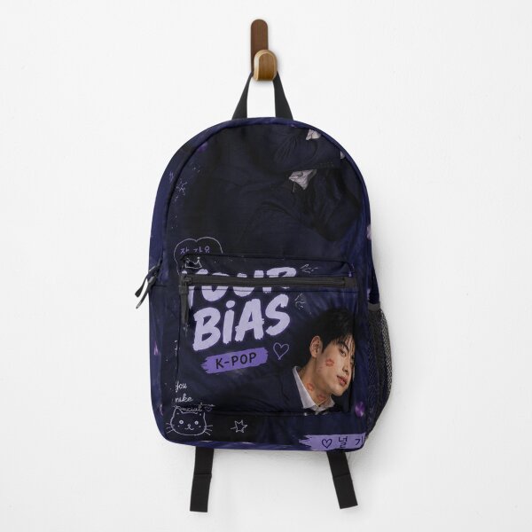 Item preview, Your Bias Is Waiting – Midnight K-Pop Duvet designed and sold by Boreal Apparel.