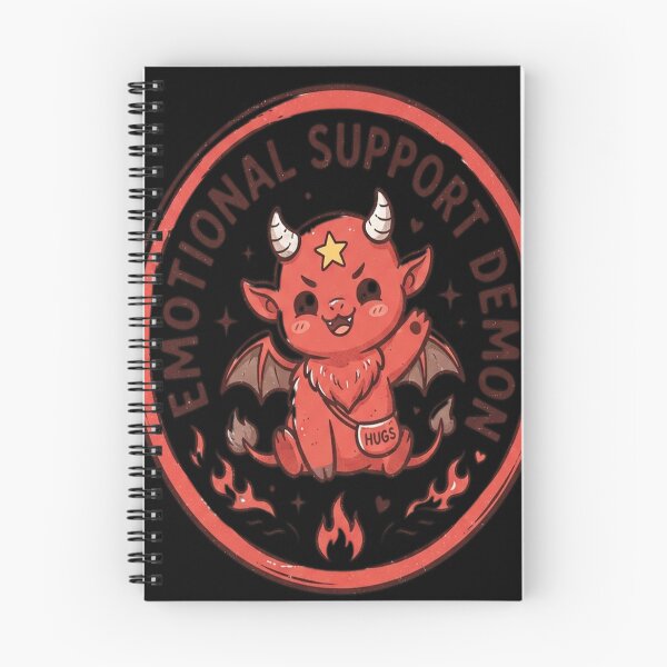 Item preview, Emotional Support Demon - Funny Evil Baphomet Gift designed and sold by florancouriei.