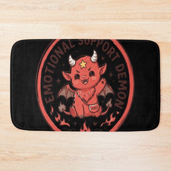 Item preview, Emotional Support Demon - Funny Evil Baphomet Gift designed and sold by florancouriei.