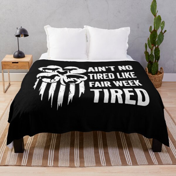 Item preview, Ain't No Tired Like Fair Week Tired Livestock Show Exhibitor County Fair designed and sold by Doodleoub.