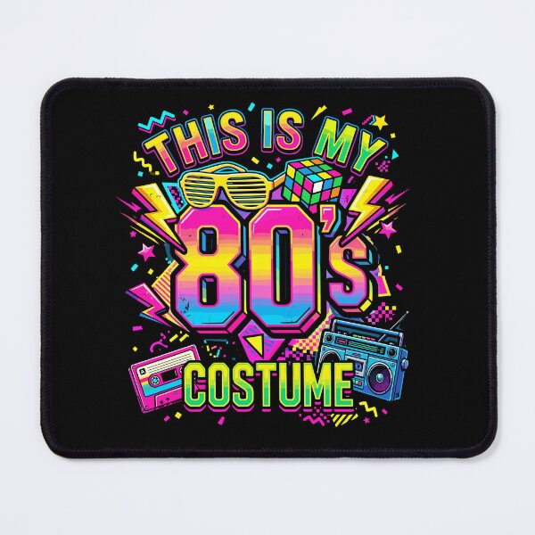Item preview, This Is My 80's Costume Eighties Party Retro Outfit designed and sold by Doodleoub.