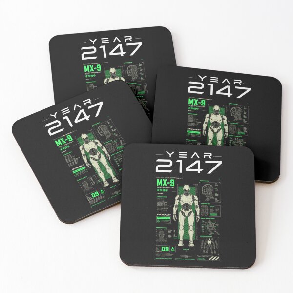 Item preview, Year 2147 Futuristic Cyberpunk Sci-Fi Streetwear  designed and sold by TEEJAMBOREE.