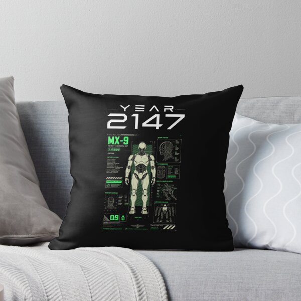 Item preview, Year 2147 Futuristic Cyberpunk Sci-Fi Streetwear  designed and sold by TEEJAMBOREE.
