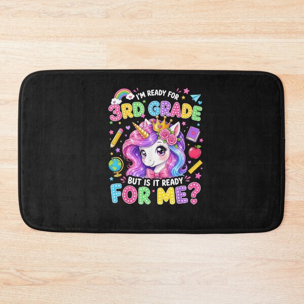 Item preview, 3rd Grade for Girls Back to School First Day of Third Grade_3 designed and sold by FrankIsabel.