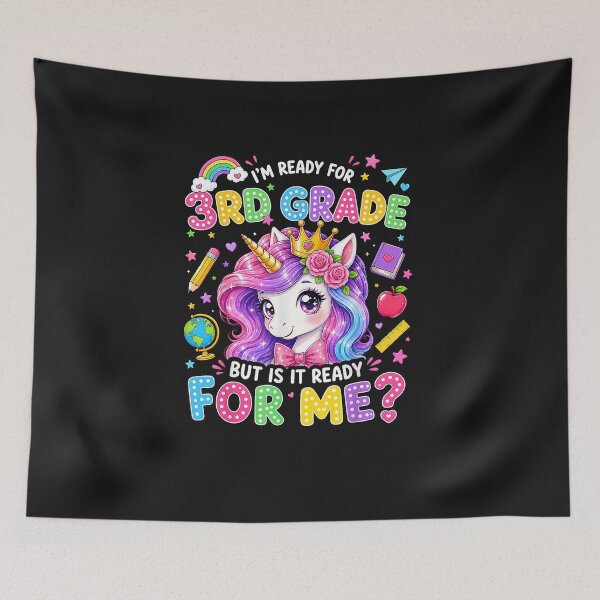 Item preview, 3rd Grade for Girls Back to School First Day of Third Grade_3 designed and sold by FrankIsabel.