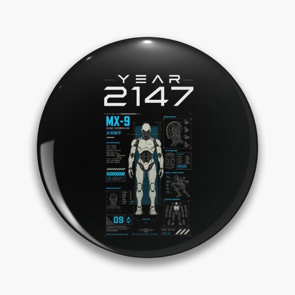 Item preview, Year 2147 Futuristic Cyberpunk Sci-Fi Streetwear  designed and sold by TEEJAMBOREE.