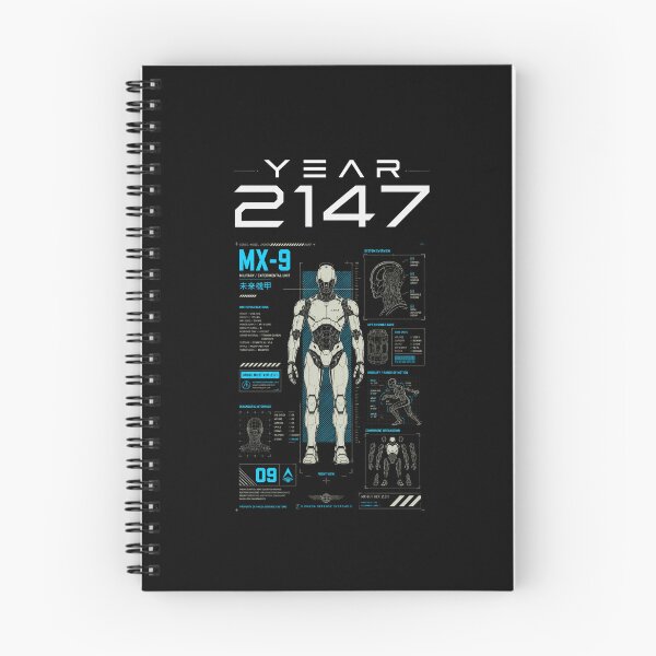 Item preview, Year 2147 Futuristic Cyberpunk Sci-Fi Streetwear  designed and sold by TEEJAMBOREE.