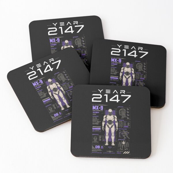 Item preview, Year 2147 Futuristic Cyberpunk Sci-Fi Streetwear  designed and sold by TEEJAMBOREE.
