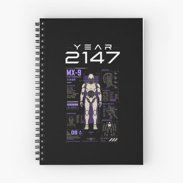 Item preview, Year 2147 Futuristic Cyberpunk Sci-Fi Streetwear  designed and sold by TEEJAMBOREE.