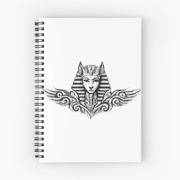 Item preview, Halftone illustration of an Egyptian sphinx designed and sold by AKRAMlogo.