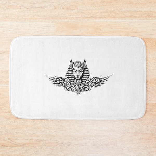 Item preview, Halftone illustration of an Egyptian sphinx designed and sold by AKRAMlogo.