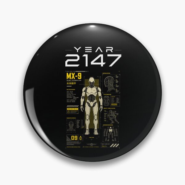 Item preview, Year 2147 Futuristic Cyberpunk Sci-Fi Streetwear  designed and sold by TEEJAMBOREE.