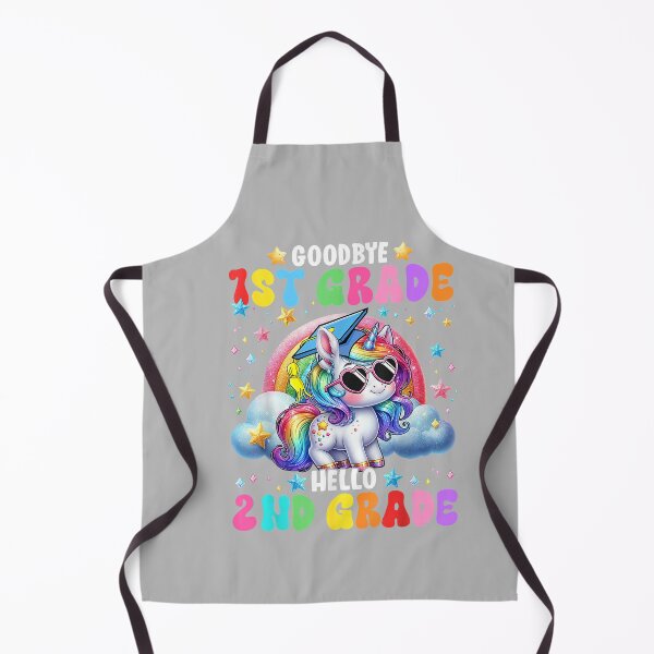 Item preview, Cute Unicorn Goodbye 1st Grade Hello 2nd Grade Girls Kids designed and sold by mjohnson9.