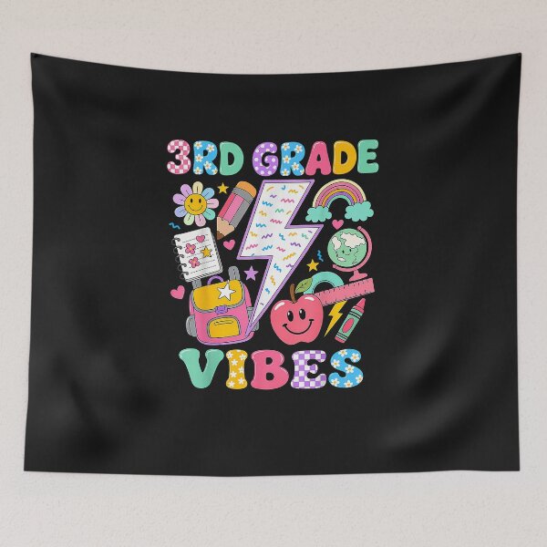 Item preview, 3rd Grade for Girls Back to School First Day of Third Grade_4 designed and sold by FrankIsabel.