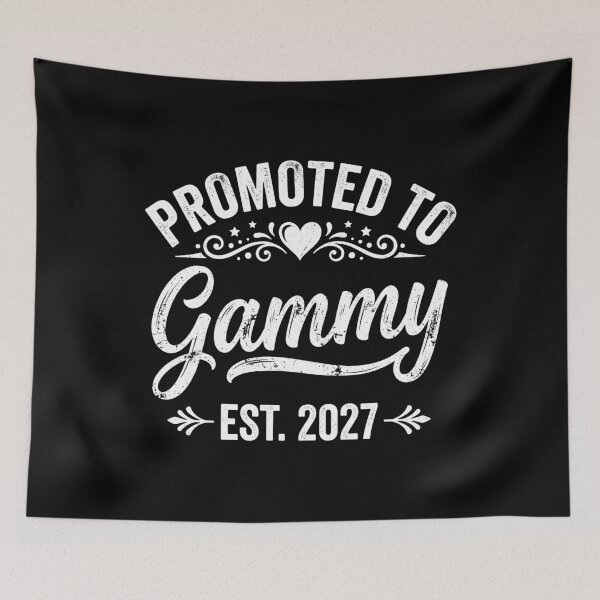 Item preview, Promoted To Gammy Est. 2027 New Grandmother Expecting Grandparent Announcement Gift designed and sold by Doodleoub.