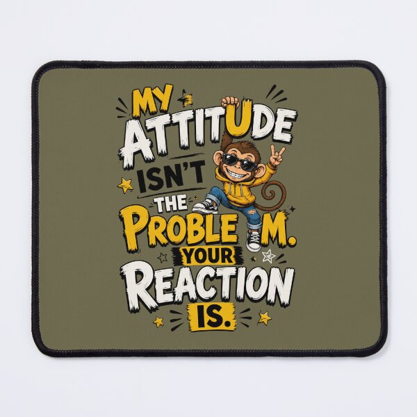 Item preview, Funny Attitude Monkey designed and sold by M.Store.