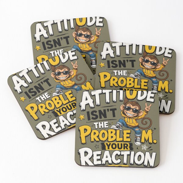 Item preview, Funny Attitude Monkey designed and sold by M.Store.