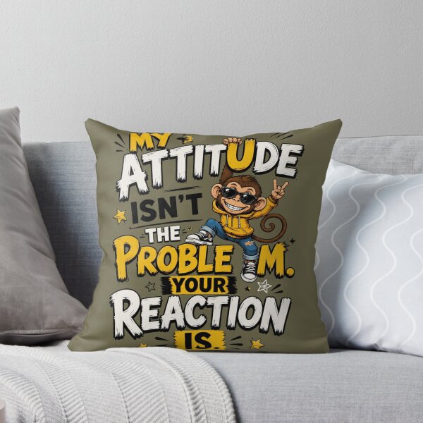 Item preview, Funny Attitude Monkey designed and sold by M.Store.