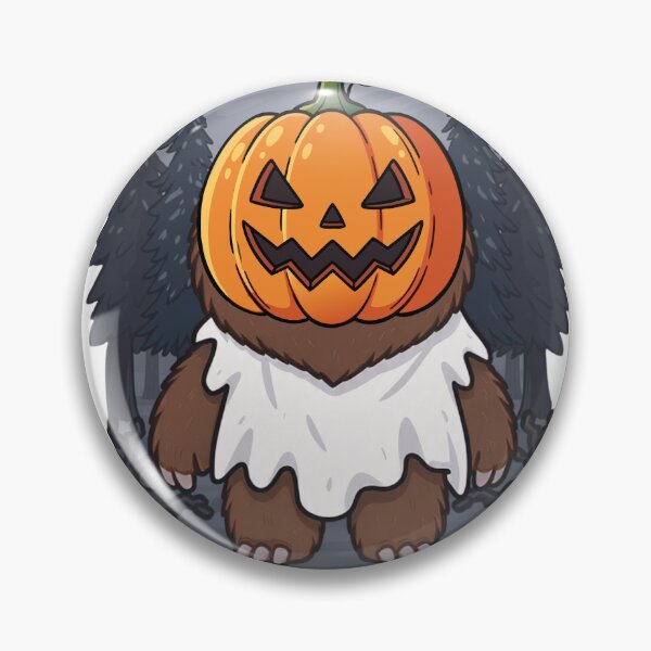 Item preview, Outdoors Halloween Bigfoot Jack O Lantern Camping Shirt designed and sold by BellabdO.