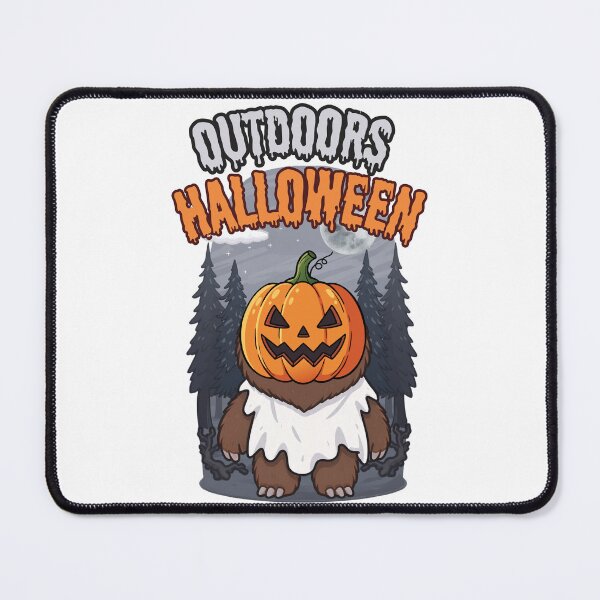 Item preview, Outdoors Halloween Bigfoot Jack O Lantern Camping Shirt designed and sold by BellabdO.