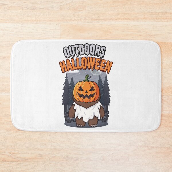Item preview, Outdoors Halloween Bigfoot Jack O Lantern Camping Shirt designed and sold by BellabdO.