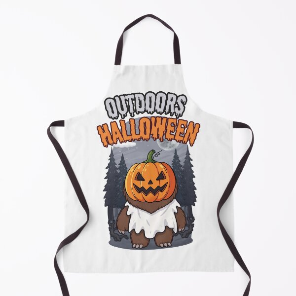 Item preview, Outdoors Halloween Bigfoot Jack O Lantern Camping Shirt designed and sold by BellabdO.