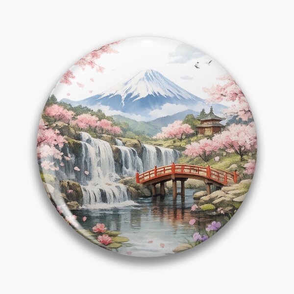 Item preview, Japanese Spring Garden designed and sold by Daihuku2525.