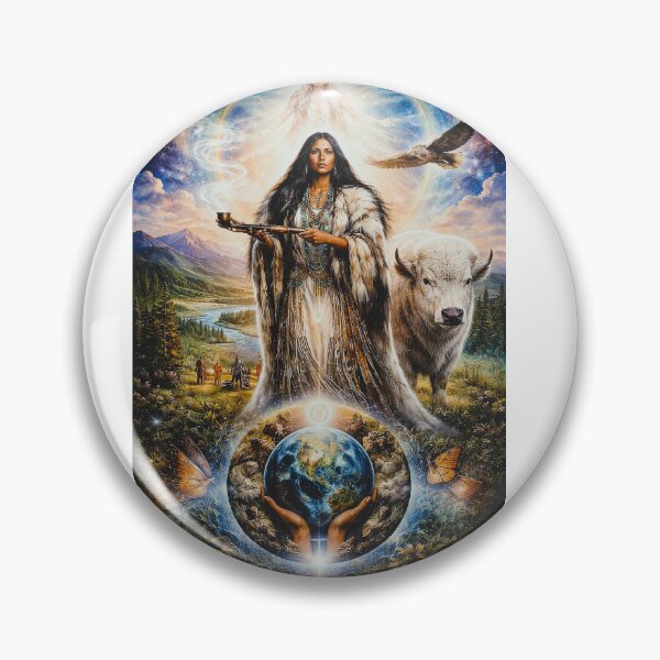 Item preview, A I WHITE BUFFALO CALF WOMAN LAKOTA PROPHECY  designed and sold by DeniseFFulmer12.