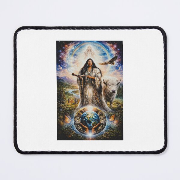 Item preview, A I WHITE BUFFALO CALF WOMAN LAKOTA PROPHECY designed and sold by DeniseFFulmer12.