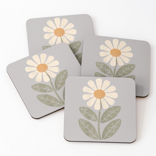Item preview, Daisy Flower Vintage Boho Art Floral Botanical Wildflower designed and sold by mjohnson9.