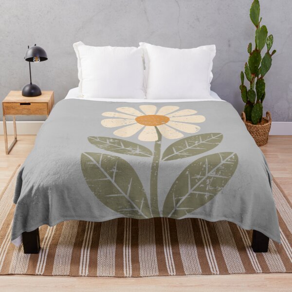 Item preview, Daisy Flower Vintage Boho Art Floral Botanical Wildflower designed and sold by mjohnson9.