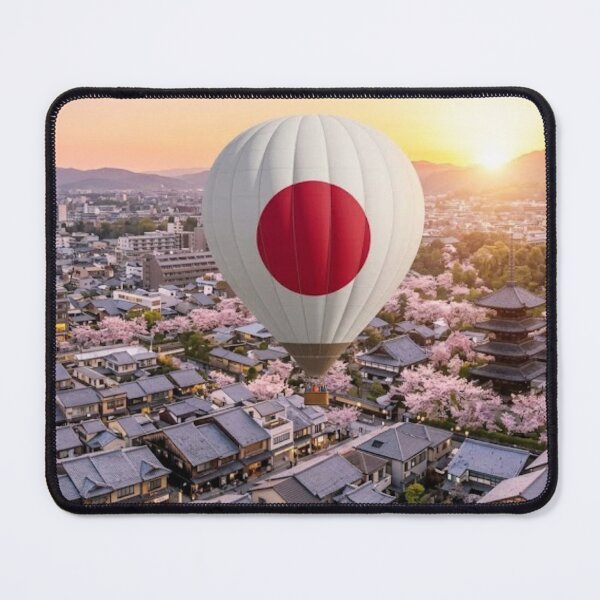 Item preview, THE INTERNATIONAL HOT AIR BALLOON COLLECTION ~ KYOTO JAPAN designed and sold by globetrottergfx.
