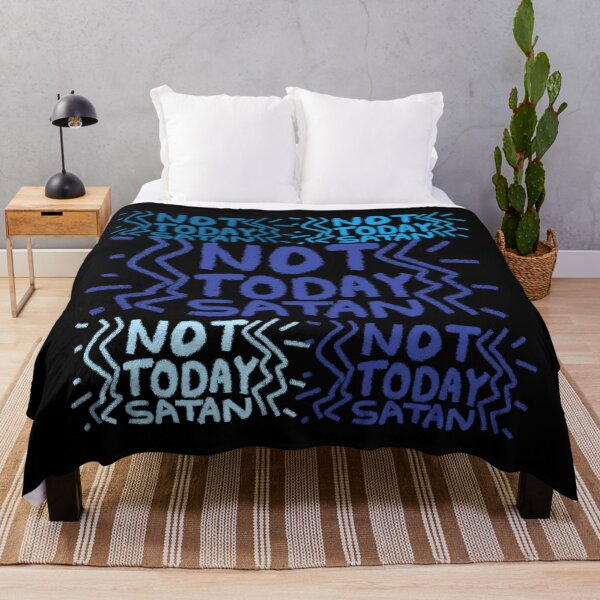 Item preview, NOT TODAY SATAN designed and sold by zzzozzo.