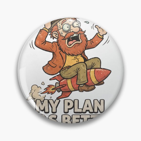 Item preview, My Plan Was Better Rocket Ride T-Shirt designed and sold by redblink store.