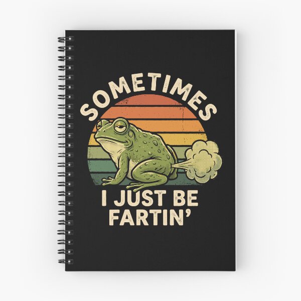 Item preview, Sometimes I Just Be Fartin' Funny Frog Humorous Amphibian Lover designed and sold by Doodleoub.