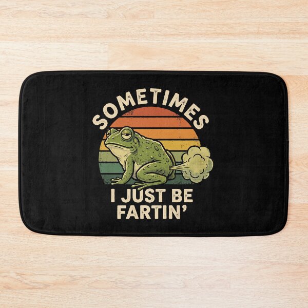 Item preview, Sometimes I Just Be Fartin' Funny Frog Humorous Amphibian Lover designed and sold by Doodleoub.