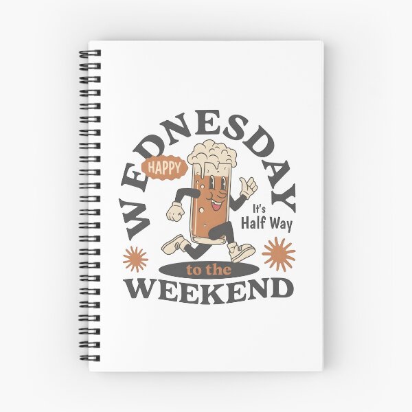 Item preview, Happy Wednesday It's Half Way to the Weekend Shirt, Funny Beer Lover Graphic Tee, Retro Drinking Humor Gift, Pub Shirt, Comfort Colors designed and sold by Blebaylem.
