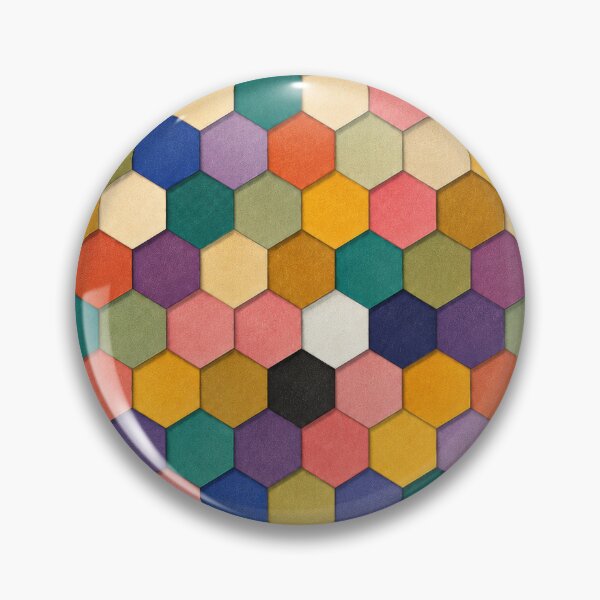 Item preview, Jewel Tone Faceted Mid Century Pattern designed and sold by scicilysimonee.