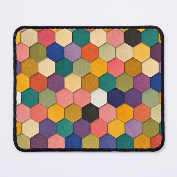 Item preview, Jewel Tone Faceted Mid Century Pattern designed and sold by scicilysimonee.