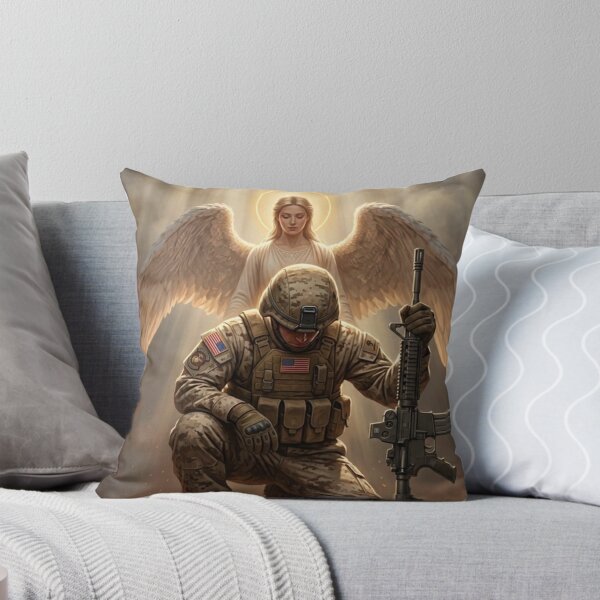 Item preview, Marine with Angel designed and sold by InkShiftLabs.