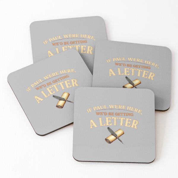 Item preview, If Paul were Here We'd Be Getting A Letter Christian designed and sold by ArleneRowe.
