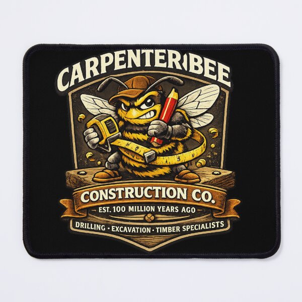 Item preview, CARPENTER BEE CONSTRUCTION CO. designed and sold by AusTradeTees.