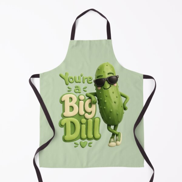 Item preview, Cute Pickle Pun | Kawaii You're a Big Dill designed and sold by Moons Studio.