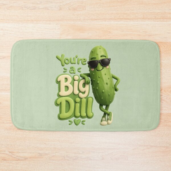 Item preview, Cute Pickle Pun | Kawaii You're a Big Dill designed and sold by Moons Studio.