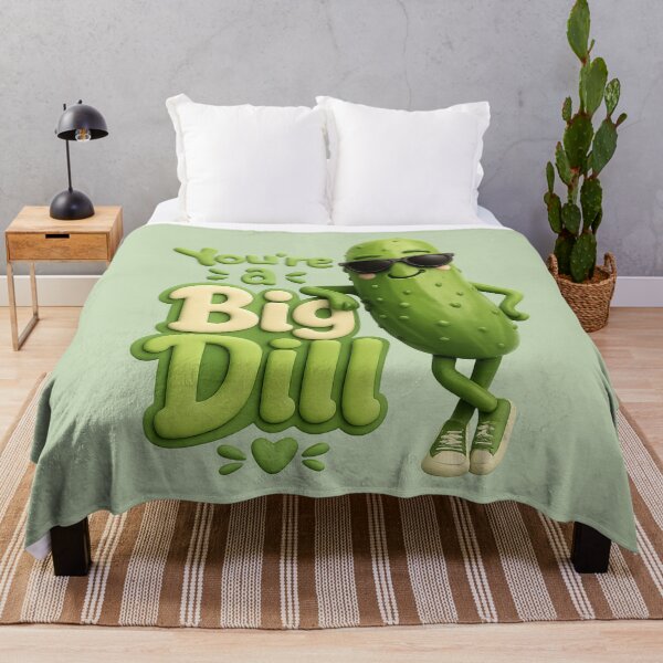 Item preview, Cute Pickle Pun | Kawaii You're a Big Dill designed and sold by Moons Studio.