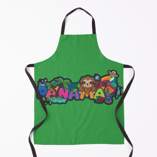 Item preview, Panama Tropical Sloth and Wildlife - Vibrant Typography Art designed and sold by Melquidedec.