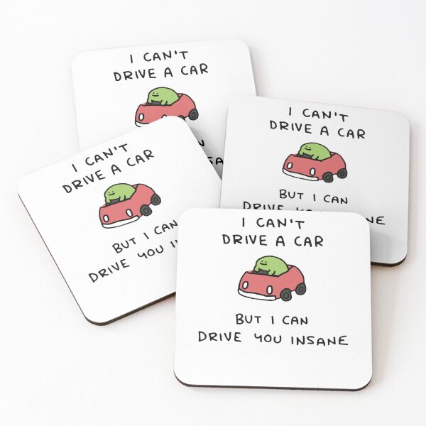 Item preview, Funny Frog Drive You Insane Tee designed and sold by ImeldaSparks.