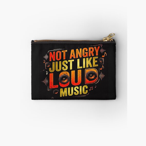 Item preview, #15 Not Angry Just Like Loud Music designed and sold by Backlash Expressions.
